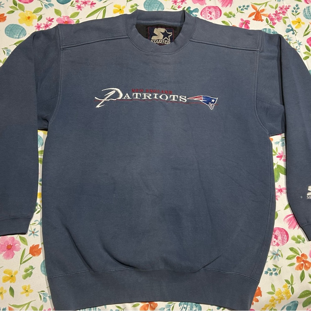 Vintage Patriots Starter Crewneck
